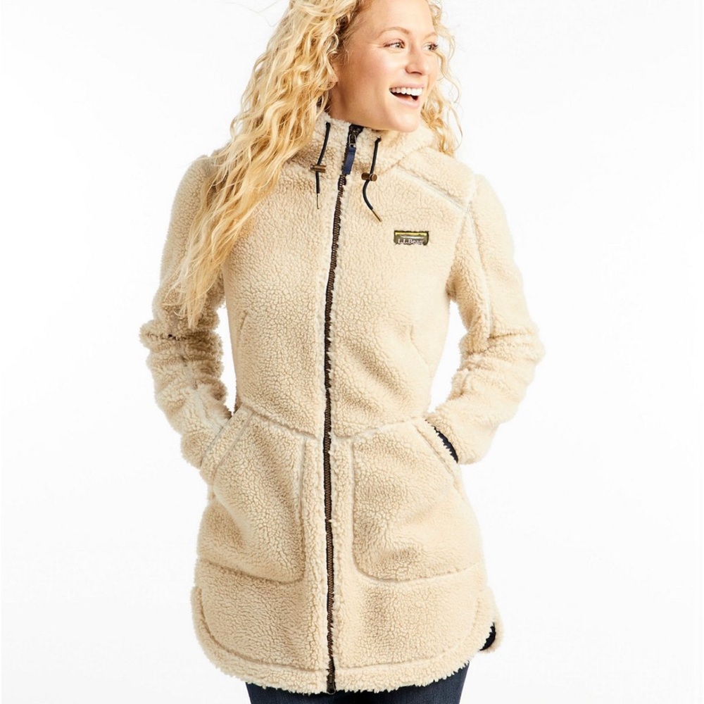LL bean Women's Mountain Pile Fleece Coat